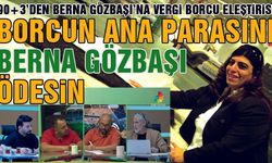 Kayserispor'un Vergi Borcunu Berna Gözbaşı Ödesin