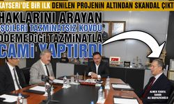 Ali Başyazıcıoğlu, İşçilerine Tazminat Ödemedi, Cami Yaptırdı!