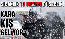 Kayseri Hava Durumu - Kara Kış Geliyor - Sıcaklıklar 13 Derece Düşecek