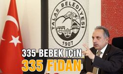 Talas Belediyesi 2025’de Doğan 335 Bebek İçin Fidan Dikti