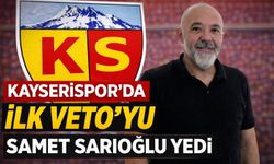 Kayserispor'da Samet Sarıoğlu Yeni Yönetime Alınmayacak