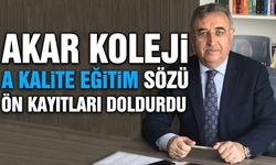 Kayseri'nin En Popüler Okulu Akar Koleji'nde Ön Kayıtlar Doldu
