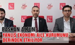 SP İl Başkanı Erdal Altun: Yanlış Yönetilen Ekonomi Toplumu Derinden Sarsmaktadır