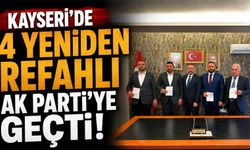 Kayseri'de Yeniden Refah Partisi'nden AK Parti'ye 4 İsimi Geçti