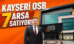 Kayseri OSB'de 7 Arsa Satışa Çıkıyor