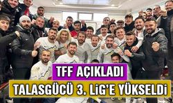 Talasgücü 3. Lige Yükseldi