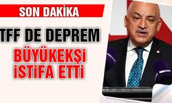 TFF Başkanı Mehmet Büyükekşi istifa etti