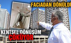 Sahabiye Kentsel Dönüşüm Dökülüyor!