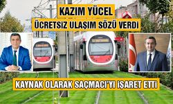 Kazım Yücel, Ücretsiz Ulaşım İçin Saçmacı'yı İşaret Etti !