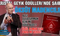 Öksüt Maden Parasıyla Mı Ödül Aldı?