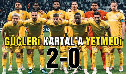 Kayserispor'un Gücü Kartal'a Yetmedi
