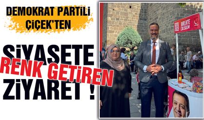 Demokrat Partili Çiçek’ten Saadet Partili Kadınlara Cesaret Mesajı