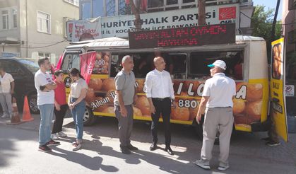 ALTAN ÖYMEN HAYRINA KAYSERİ'DE LOKMA DAĞITILDI