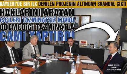 Ali Başyazıcıoğlu, İşçilerine Tazminat Ödemedi, Cami Yaptırdı!