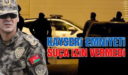 Kayseri Emniyeti'nin Kasım Ayı Başarısı Göz Doldurdu