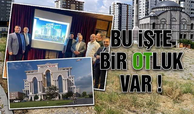 Talas'ta Satılan Hastane Arsasında Otlar Biçilmeyi Bekliyor