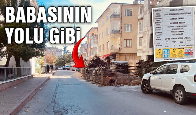 Temel Fıkrası Gibi Olay! Yolu İnşaat Yapmak İçin Kapattı