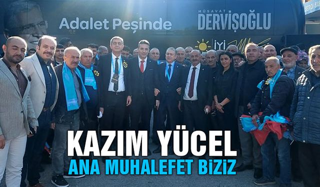 İYİ Parti GİK Üyesi Yücel, ''Tek Ana Muhalefet Biziz''