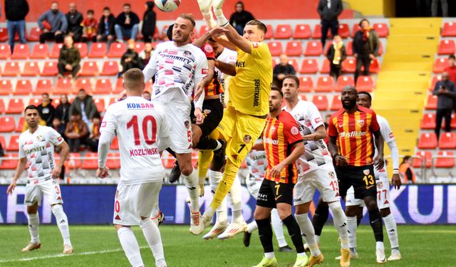 Kayserispor Yine Beklenileni Veremedi 2-2