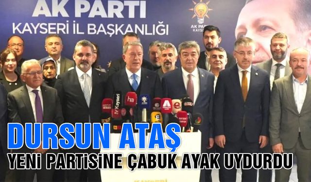 AK Parti Kayseri İl Başkanlığında Dursun Ataş Şov