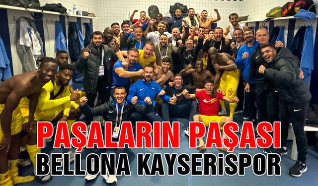 Paşaların Paşası Kayserispor: 1-2