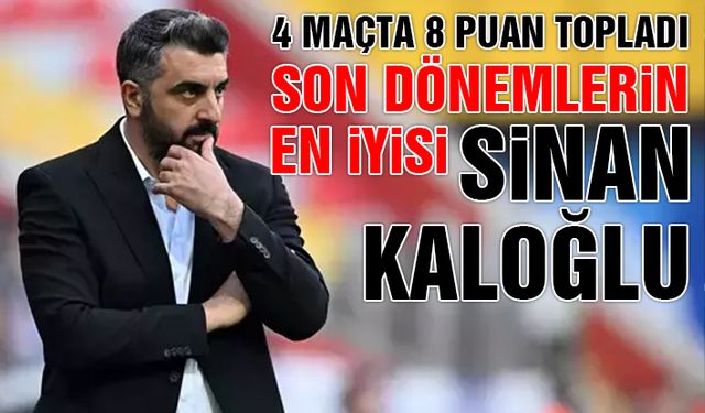 Sinan Kaloğlu, Kayserispor'da Son Yılların En İyisi Oldu