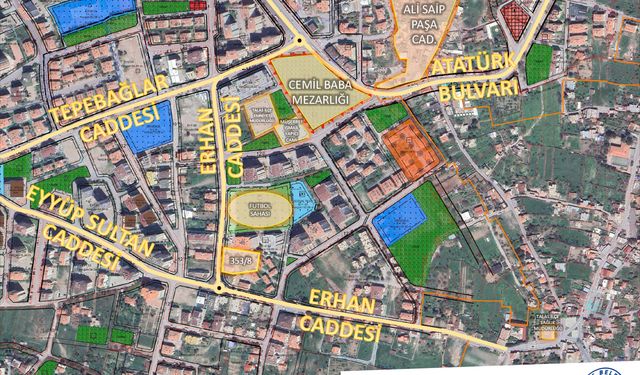 Talas'ta villa parselleri yeni yılda sahibini bulacak