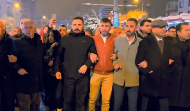 Talas'ta Protesto Yürüyüşü Yaptı!