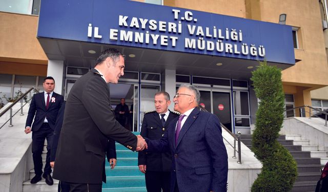 Büyükkılıç, Emniyet Müdürü Aydın’ı Ziyaret Etti