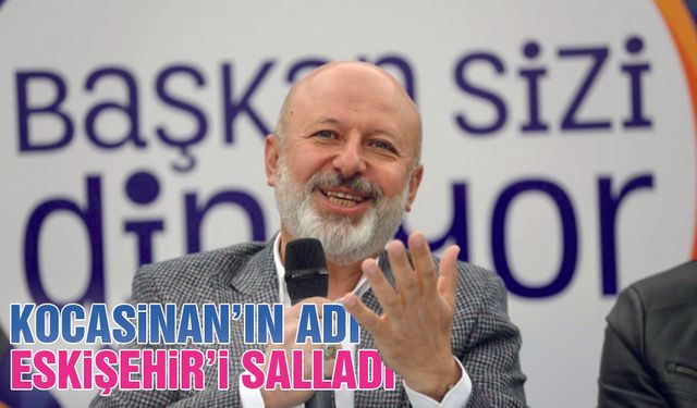 Kocasinan Belediyesi'nin Adı Bile Eskişehir'e Yetti !