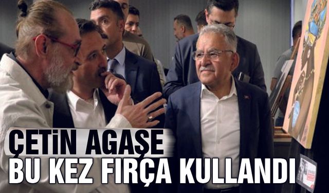Gazeteci-Yazar Çetin Ağaşe Son Kitabını Fırçayla anlattı