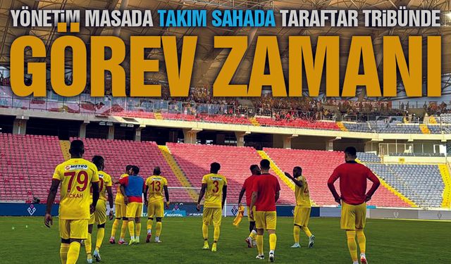 Kayserispor'da Birlik Olma Zamanı