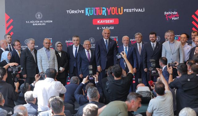 Türkiye Kültür Yolu Festivali Kayseri'de Başladı