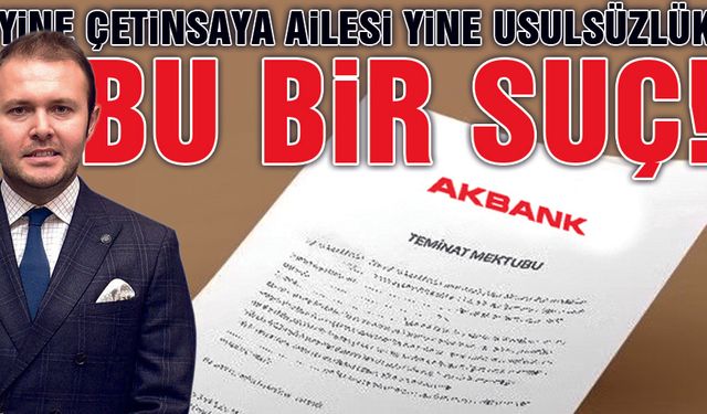 Yine Çetinsaya Ailesi Yine Skandal! Bu Kez Gökhan Çetinsaya
