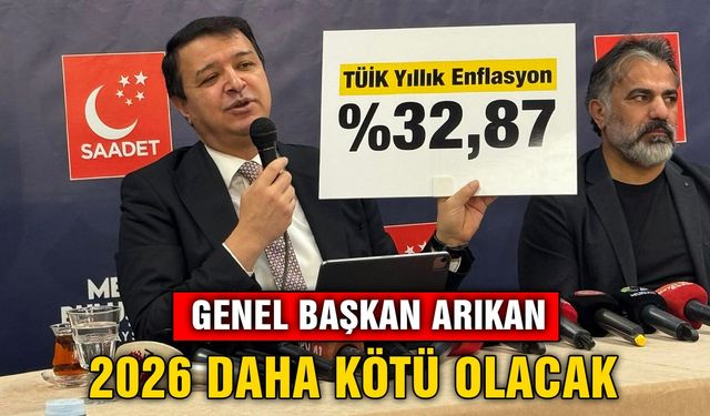 Mahmut Arıkan: 2026 Daha Kötü Olacak