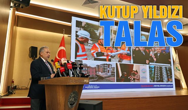 Talas Belediyesi'nde Başkan Yalçın 2025'i Değerlendirdi