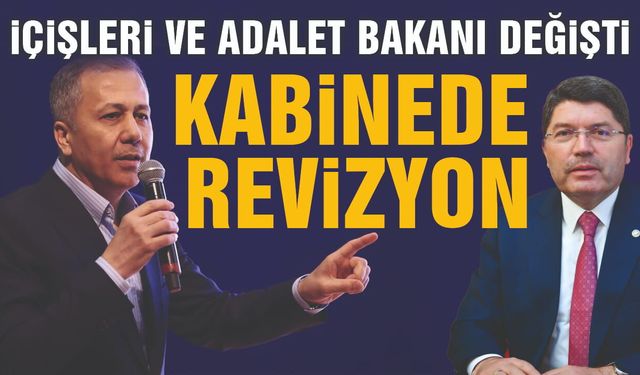 Kabinede 2 Bakan Değişti