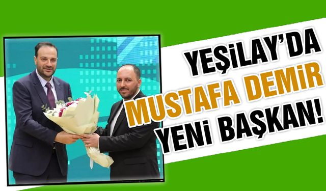 Yeşilay Kayseri'de Yeni Başkan Mustafa Demir
