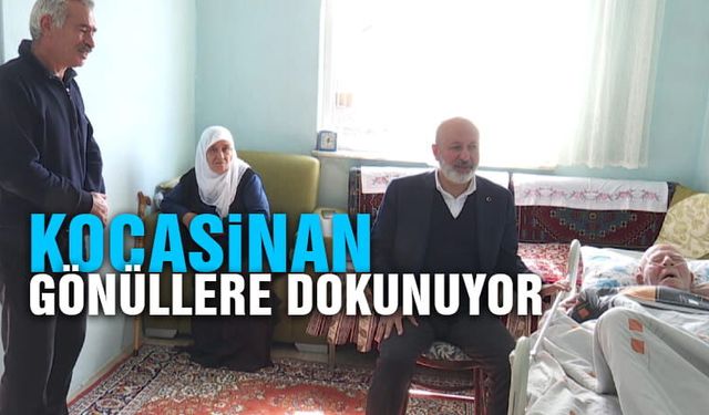 Kocasinan Evde Bakım Hizmetiyle Gönüllere Dokunuyor