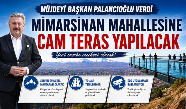 Melikgazi, Mimarsinan Mahallesi'ni Cazibe Bölgesi Yapıyor