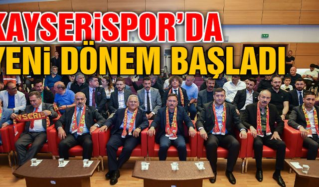 Kayserispor'da Yeni Yönetim Kurulu Belli Oldu 