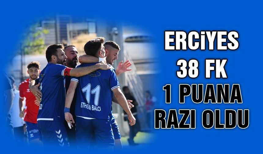 Erciyes 38 FK 3 Puanı 90+9'da Kaçırdı