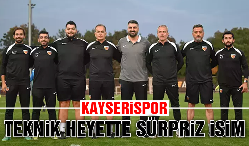 Kayserispor'da Teknik Direktör Sinan Kaloğlu'nun Ekibi Belli Oldu! Ekibinde Kardeşi Var