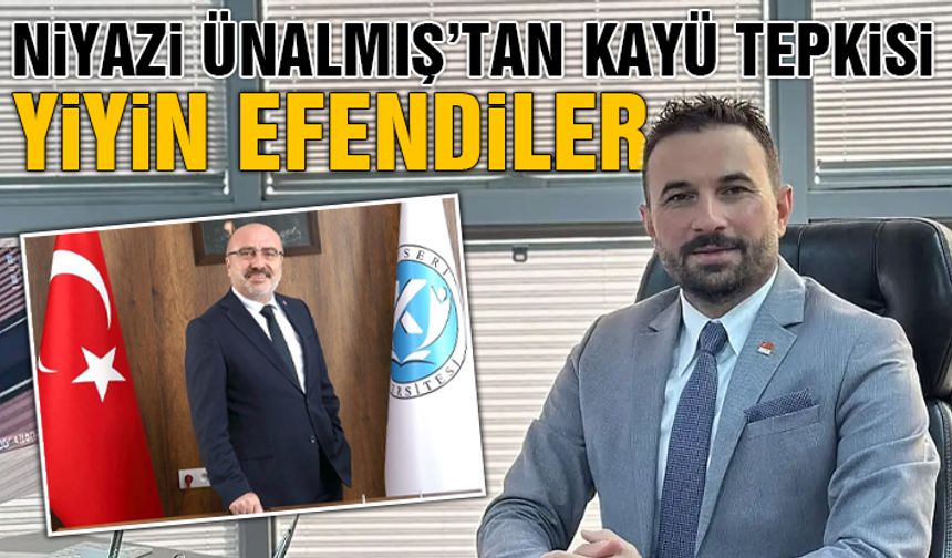 CHP Kayseri İl Başkan Yardımcısı Niyazi Ünalmış'tan KAYÜ Tepkisi "Yiyin Efendiler!"