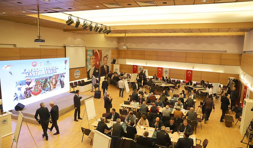 Kayseri Turizm Master Planı Arama Konferansı yapıldı