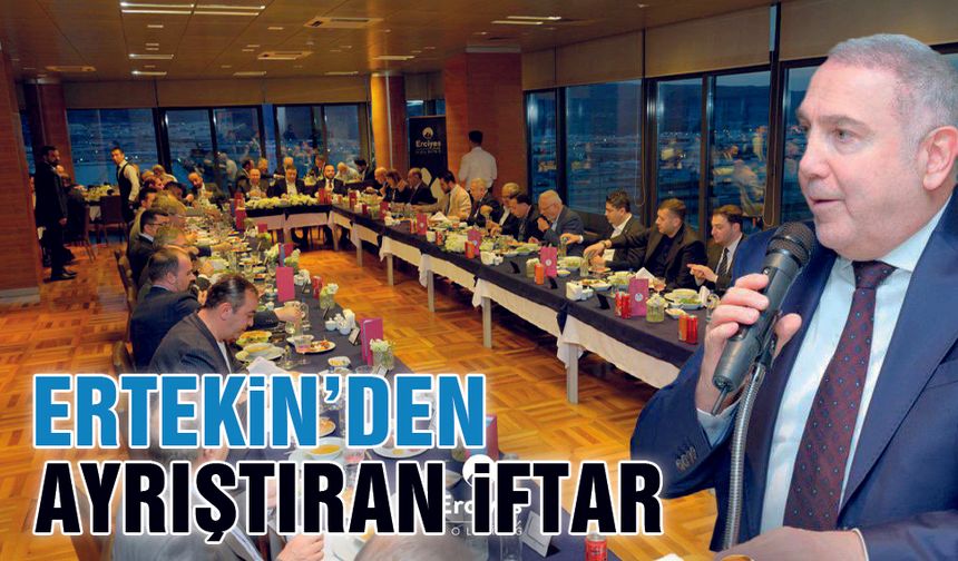 Ertekin'den Kayseri'yi Ayrıştıran İftar Daveti
