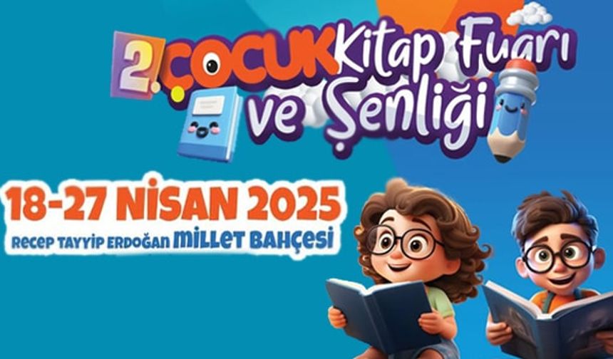 Kayseri'de 2. Çocuk Kitap Fuarı ve Şenliği Başlıyor
