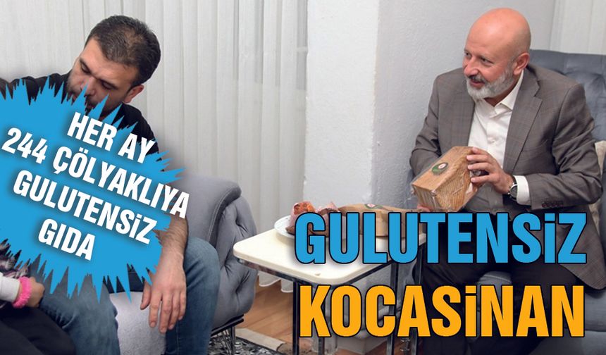 Kocasinan Her Ay 244 Aileye Glütensiz Paket Ulaştırıyor