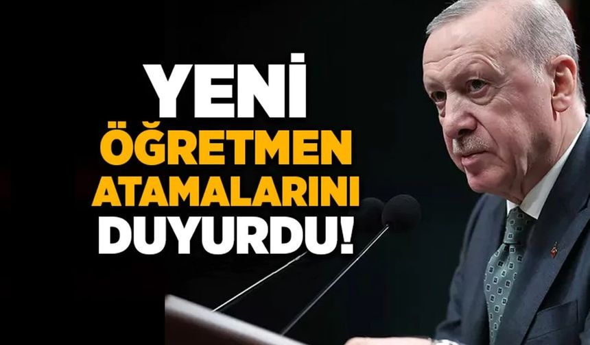 25 Bin Öğretmen Atama Takvimi: Başvurular 21 Nisan’da