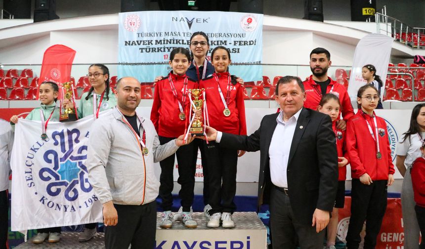Masa Tenisi heyecanı Kayseri'de yaşandı
